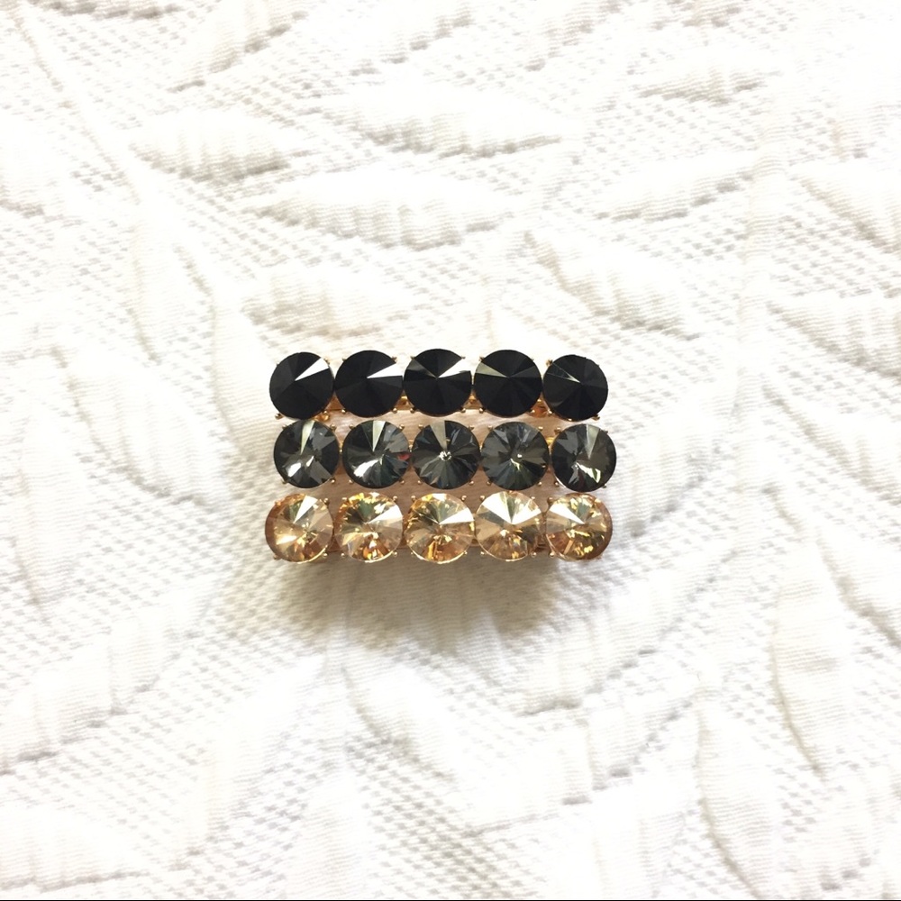 Cara Glam Barrette Hair Accessory Set NWT